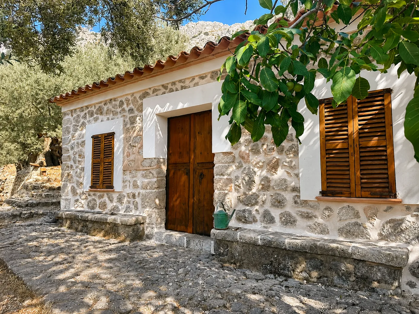 Mediterranean finca exterior