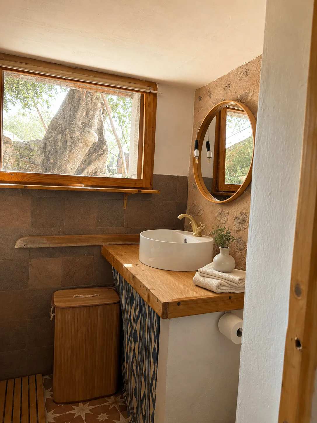 Guest bathroom at Finca Valley